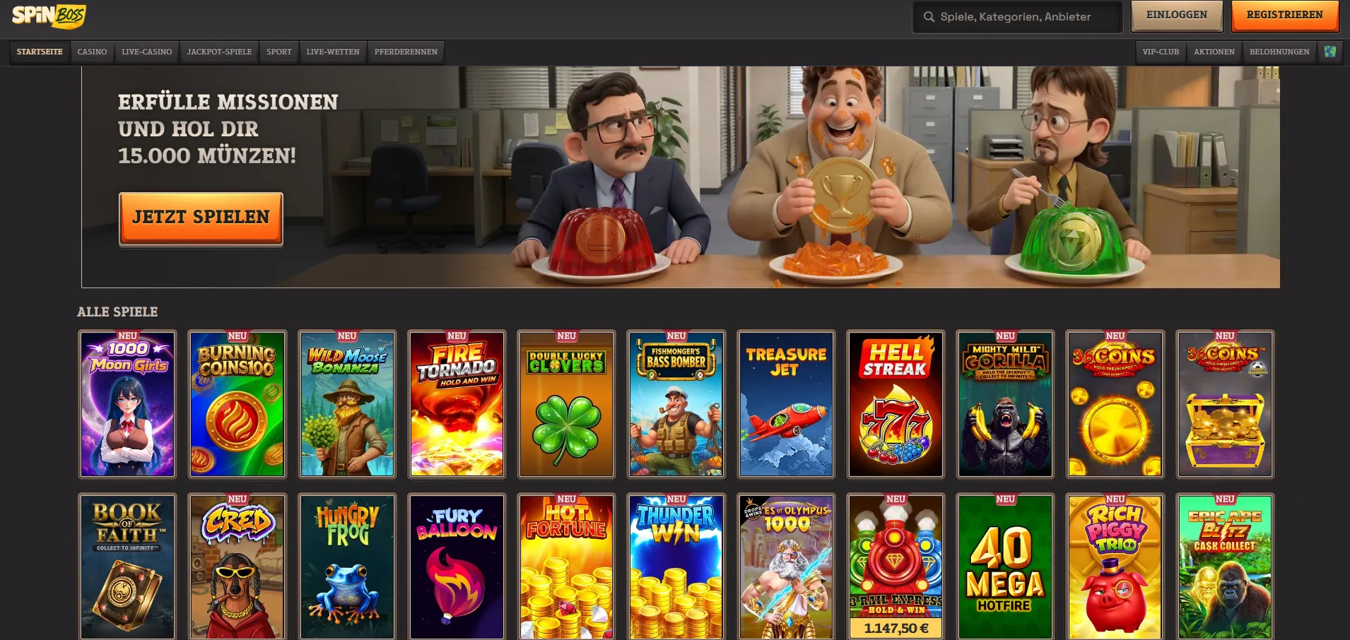 Spinboss Casino Anmelden